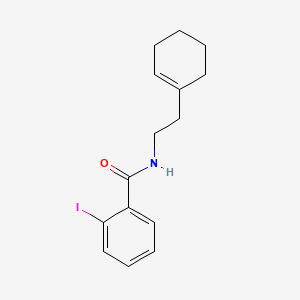 N-[2-(1-cyclohexen-1-yl)ethyl]-2-iodobenzamide