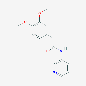 molecular formula C15H16N2O3 B353566 2-(3,4-dimethoxyphenyl)-N-pyridin-3-ylacetamide CAS No. 405149-37-3