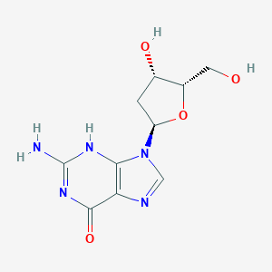 2-Amino-9-((2R,4S,5S)-4-hydroxy-5-(hydroxymethyl)tetrahydrofuran-2-yl)-3H-purin-6(9H)-one
