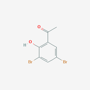 molecular formula C8H6Br2O2 B353796 3',5'-Dibromo-2'-Hydroxyacetophenone CAS No. 22362-66-9