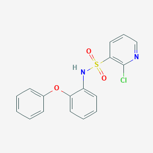 2-chloro-N-(2-phenoxyphenyl)pyridine-3-sulfonamide