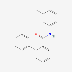 N-(3-methylphenyl)-2-biphenylcarboxamide