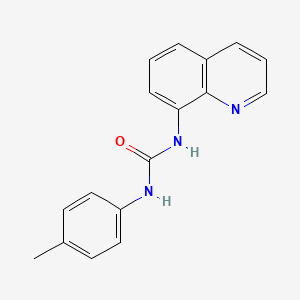 N-(4-methylphenyl)-N'-8-quinolinylurea