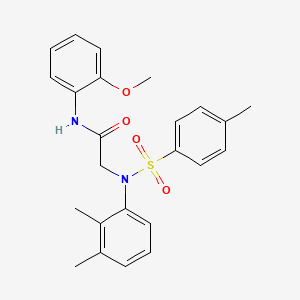 N~2~-(2,3-dimethylphenyl)-N~1~-(2-methoxyphenyl)-N~2~-[(4-methylphenyl)sulfonyl]glycinamide