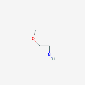 molecular formula C4H9NO B035406 3-Methoxyazetidine CAS No. 110925-17-2