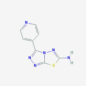 3-(Pyridin-4-yl)-[1,2,4]triazolo[3,4-b][1,3,4]thiadiazol-6-amine
