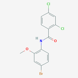 N-(4-bromo-2-methoxyphenyl)-2,4-dichlorobenzamide