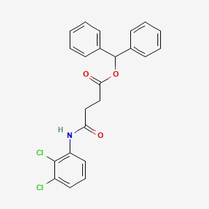 Benzhydryl 4-(2,3-dichloroanilino)-4-oxobutanoate