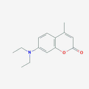 molecular formula C14H17NO2 B354232 7-Diethylamino-4-methylcoumarin CAS No. 91-44-1