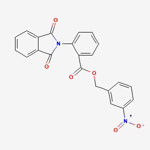 3-nitrobenzyl 2-(1,3-dioxo-1,3-dihydro-2H-isoindol-2-yl)benzoate