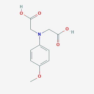 [(Carboxymethyl)-4-methoxyanilino]acetic acid