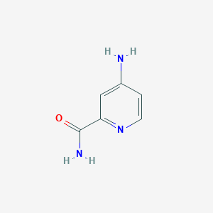 molecular formula C6H7N3O B035442 4-Aminopicolinamide CAS No. 100137-47-1