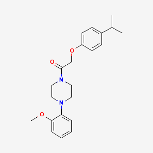 1-[(4-isopropylphenoxy)acetyl]-4-(2-methoxyphenyl)piperazine