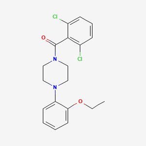 (2,6-DICHLOROPHENYL)[4-(2-ETHOXYPHENYL)PIPERAZINO]METHANONE