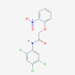 2-(2-nitrophenoxy)-N-(2,4,5-trichlorophenyl)acetamide