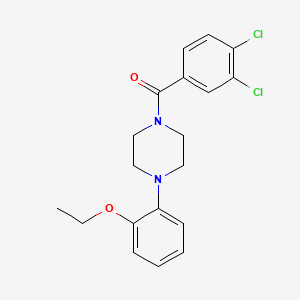 1-(3,4-dichlorobenzoyl)-4-(2-ethoxyphenyl)piperazine