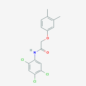 2-(3,4-dimethylphenoxy)-N-(2,4,5-trichlorophenyl)acetamide