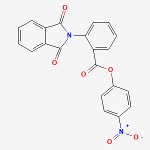 4-nitrophenyl 2-(1,3-dioxo-1,3-dihydro-2H-isoindol-2-yl)benzoate