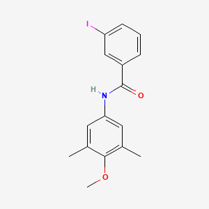 3-iodo-N-(4-methoxy-3,5-dimethylphenyl)benzamide