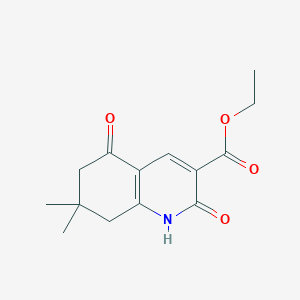 Ethyl 7,7-dimethyl-2,5-dioxo-1,2,5,6,7,8-hexahydroquinoline-3-carboxylate