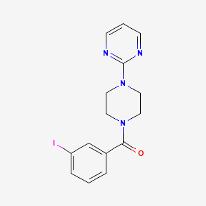 (3-Iodophenyl)-(4-pyrimidin-2-ylpiperazin-1-yl)methanone