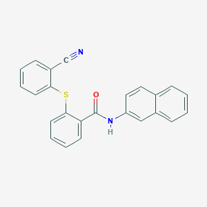 2-[(2-cyanophenyl)thio]-N-2-naphthylbenzamide