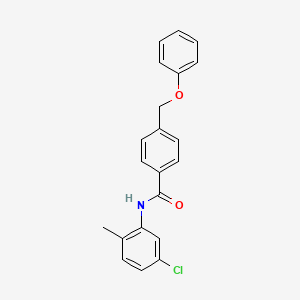 N-(5-chloro-2-methylphenyl)-4-(phenoxymethyl)benzamide