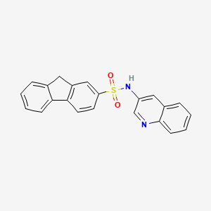 N-3-quinolinyl-9H-fluorene-2-sulfonamide