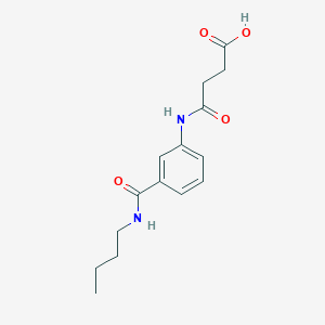 4-{3-[(Butylamino)carbonyl]anilino}-4-oxobutanoic acid