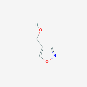 molecular formula C4H5NO2 B035469 4-羟甲基异噁唑 CAS No. 102790-36-3