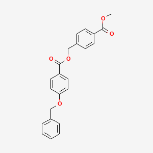 4-(methoxycarbonyl)benzyl 4-(benzyloxy)benzoate