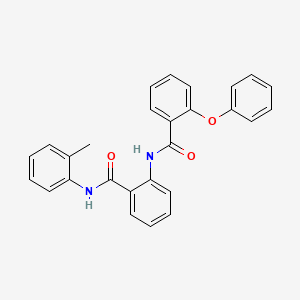 N-(2-{[(2-methylphenyl)amino]carbonyl}phenyl)-2-phenoxybenzamide