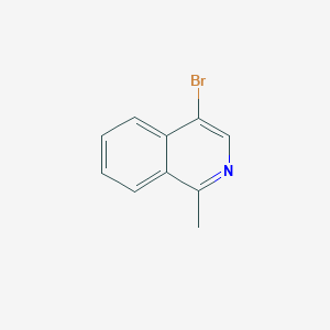 molecular formula C10H8BrN B035474 4-Bromo-1-methylisoquinoline CAS No. 104704-40-7
