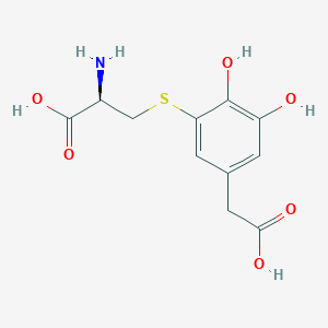 5-S-Cysteinyl-3,4-dihydroxyphenylacetic acid