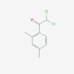 molecular formula C10H10Cl2O B035485 2,2-Dichloro-1-(2,4-dimethylphenyl)ethan-1-one CAS No. 109300-46-1