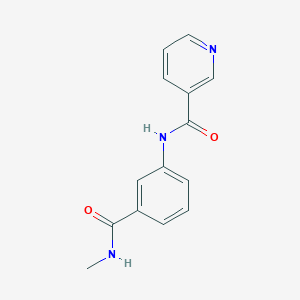 N-{3-[(methylamino)carbonyl]phenyl}nicotinamide