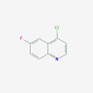 B035510 4-Chloro-6-fluoroquinoline CAS No. 391-77-5