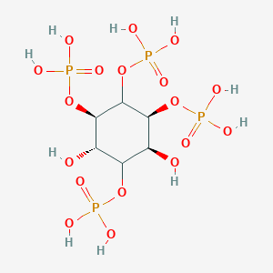 molecular formula C6H19NO18P4 B035512 肌醇1,3,4,5-四磷酸酯 CAS No. 102850-29-3