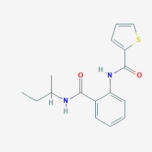 N-{2-[(sec-butylamino)carbonyl]phenyl}-2-thiophenecarboxamide