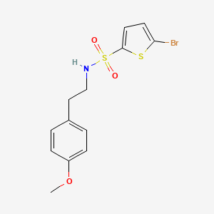 5-bromo-N-[2-(4-methoxyphenyl)ethyl]-2-thiophenesulfonamide