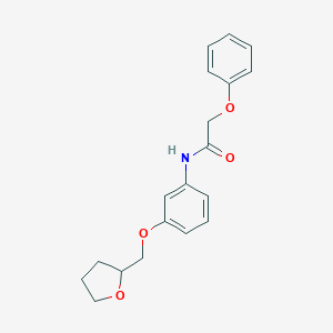 2-phenoxy-N-[3-(tetrahydro-2-furanylmethoxy)phenyl]acetamide