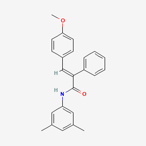 N-(3,5-dimethylphenyl)-3-(4-methoxyphenyl)-2-phenylacrylamide