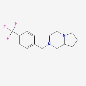 1-methyl-2-[4-(trifluoromethyl)benzyl]octahydropyrrolo[1,2-a]pyrazine