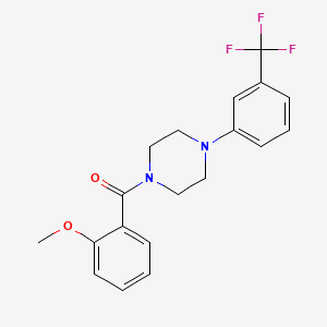 1-(2-methoxybenzoyl)-4-[3-(trifluoromethyl)phenyl]piperazine