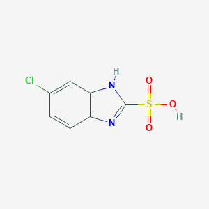 5-chloro-1H-benzimidazole-2-sulfonic acid
