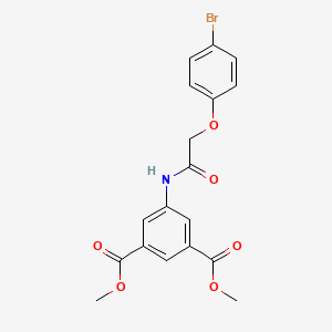 dimethyl 5-{[(4-bromophenoxy)acetyl]amino}isophthalate