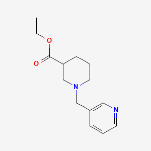 ethyl 1-(3-pyridinylmethyl)-3-piperidinecarboxylate