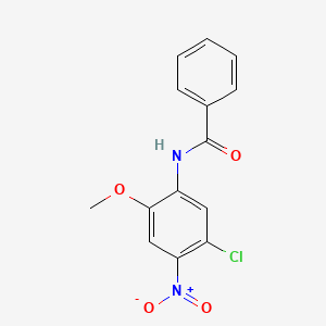 N-(5-chloro-2-methoxy-4-nitrophenyl)benzamide