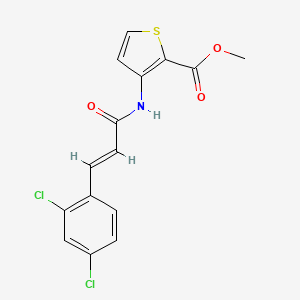 methyl 3-{[3-(2,4-dichlorophenyl)acryloyl]amino}-2-thiophenecarboxylate