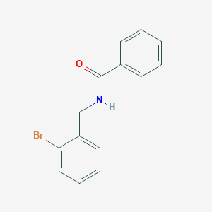 molecular formula C14H12BrNO B3554990 N-(2-bromobenzyl)benzamide 